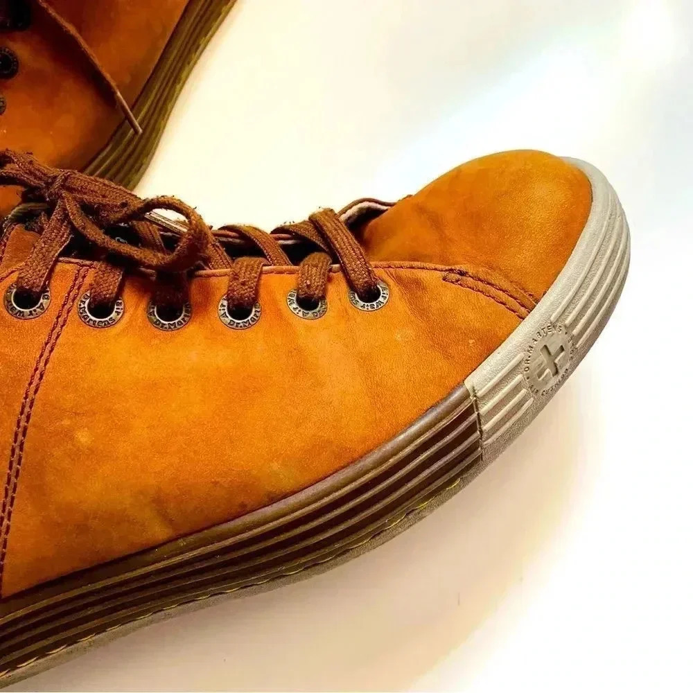 Dr. Martens Leather Lace Up Sneakers View 4